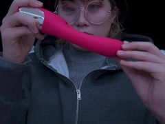 最新の電動オモチャですぐ気持ちよくなって絶頂♡ orgasm toys - Screenshot 1 of 16 - 女子大 生 オナニー