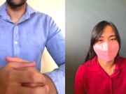 Preview 1 of Boss Wants to Fuck the Cute Asian Candidate - TWOSETDUET