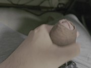 Preview 5 of Filming of a penis with pseudo foreskin from erection to ejaculation