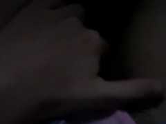 girl touches herself at the cinema(public masturbation)