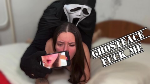 Ghostface hat mich erwischt und in den Arsch gefickt