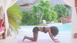 [With clothes Pt 1]Yoga Full Body Stretch Easy Flow