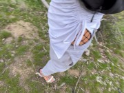 Preview 3 of Sissy in high heels walking the trails