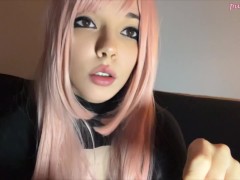 Cute Egirl Smoking slim cigarette (full vid on my 0nlyfans/ManyVids)