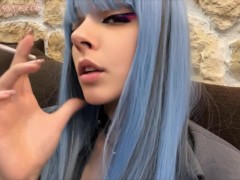 Alternative Cute Girl Smoking a cigarette (full vid on my 0nlyfans/ManyVids)