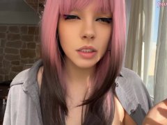 Pink Hair Step Sister smoking for you (full vid on my 0nlyfans/ManyVids)