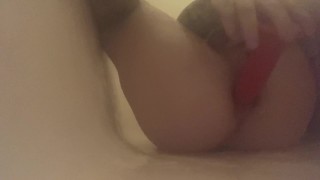 Phat Ass Takes 8” Dildo Balls Deep