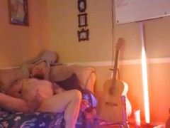 Using sound reactive light to gage the intensity of my Orgasm