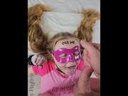 Preview 2 of The pink mask is definitely my favorite. (fans.ly/r/Princessplaytime)