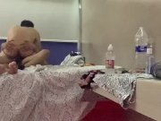 he liked it so much that he ended up riding my cock
