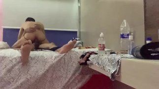 Spodobało mu się to tak bardzo, że skończyło się na ujeżdżaniu mojego kutasa
