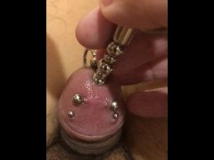 Piercing penis sounding (muted)