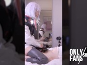 Preview 6 of 【Cyberpunk】✨Cosplay Sex with Lucy, Sexy Ladyboy Cosplayer get Fucked, Crossdresser trans Hentai 5