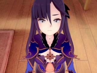 3D/动漫/无尽，Genshin Impact：成年莫娜被大鸡巴操！