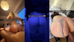 compilación de chicas universitarias de Snapchat de puta sucia [2]