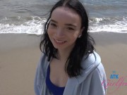 Preview 3 of Innocent and petite Selina Imai hanging out on a trip giving awesome roadhead GFE/POV Session