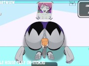 Preview 2 of Jinx Big Ass In Glory Hole Futa Overflowing Cum - Hole House