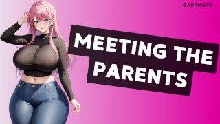 Experiencing An ASMR Roleplay While Meeting The Parents' Girlfriend