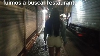 Una noche con Abby, cena y sexo