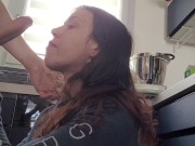 Preview 4 of I fuck this MILF while she prepares food in the kitchen