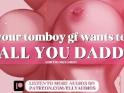 Preview 1 of 🩷 Tomboy Girlfriend Wants to Call You Daddy, If It’s Not Too Cringe 🩷