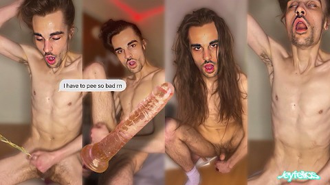 Jey Fell ASS Cumpilation 1 (Neukte de pis uit me en intens prostaatorgasme)