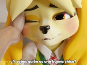 Preview 2 of Furry yiff isabelle