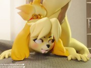 Preview 4 of Furry yiff isabelle