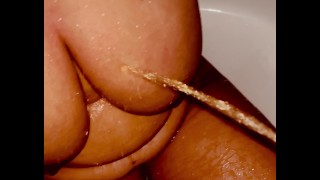 My Golden Shower ( Pee on My Big Tits )