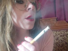 Smoking Chastity Keyholder Teasing FemDom Mistress Compilation