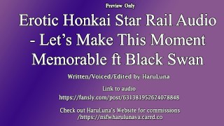 VOLLEDIGE AUDIO GEVONDEN OP FANSLY - Nieuwe 18+ Honkai Star Rail Audio ft Black Swan!