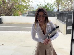 School tutor has unique ways of helping students learn - Chanel Camryn - Screenshot 1 of 16 - Brunette