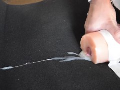 貫通オナホで腰へこオナニーしちゃいました【大量射精】 - Screenshot 16 of 16 - 大量射精