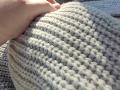 Risky in Car, Hot Girl in Tight Jeans Seducing Me