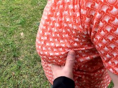 Slapping her naked tits near railroad - Screenshot 3 of 16 - Tit Slapping