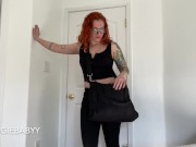 Preview 1 of Domme gets dommed: tied up and begging to be released - full video on Veggiebabyy Manyvids