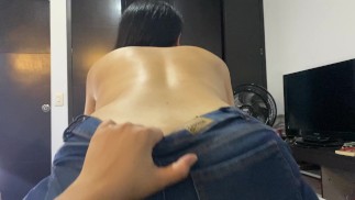 We are very horny, I wet my jeans