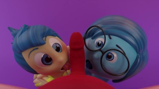 Inside Out 2 : Trio Rabbia Gioia Tristezza Scena Di Sesso