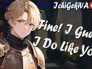 Ваш рыцарь-цундере совершенно не Love с вами [M4F] [От друзей до любовников] (NSFW Audio)