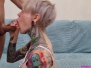 Preview 5 of He liked my split tongue and my ass so much he cummed in a minute! Amateur sex