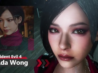 Resident Evil 4 - Ada Wong × Oficina × Ventana Francesa - Versión Lite