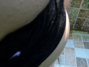 Preview 4 of Public pool ! My Big Ass Step Sister LOVES HARD SEX In Public