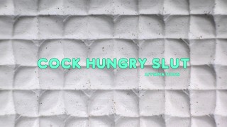 F4M Cock Hungry Slut - Affirmations d’humiliation femdom (loop) (binaural)(audio uniquement)