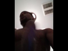 Open wide! 9" Thick Uncut BBC (3-D)+(POV)+(Cumshots)