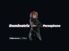 Dominatrix Persephone Golden Showers and Piss Play