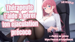Roleplay ASMR French Therapist Helps You Manage Your Premature Ejaculation JOI