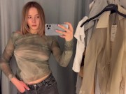 Preview 4 of See through tops try on haul