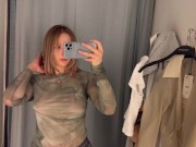 Preview 5 of See through tops try on haul