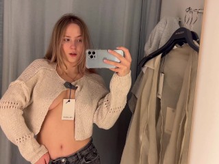See through tops try on haul Video