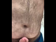Preview 4 of Ruined Orgasm For Chubby Man In Sink